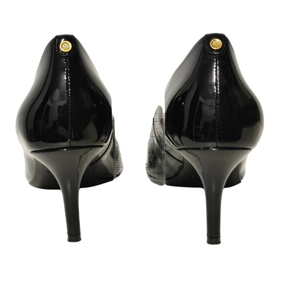 Cole Haan The Go To Park Pumps Heels Pointed Toe Faux Leather Black Womens 8.5B - Picture 3 of 6